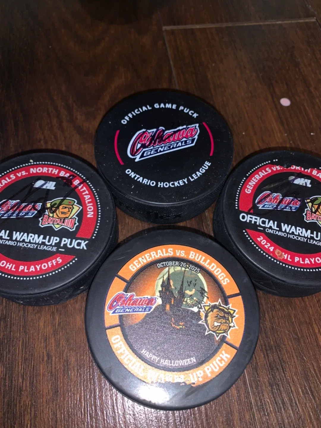 Oshawa Generals Hockey Pucks - OHL image indicator(2)