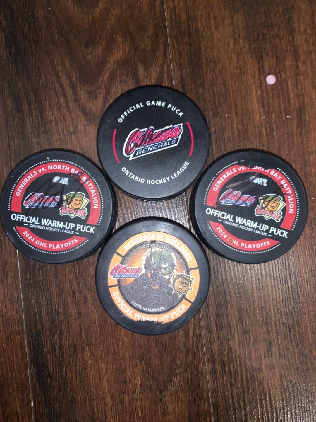 Oshawa Generals Hockey Pucks - OHL image indicator(3)