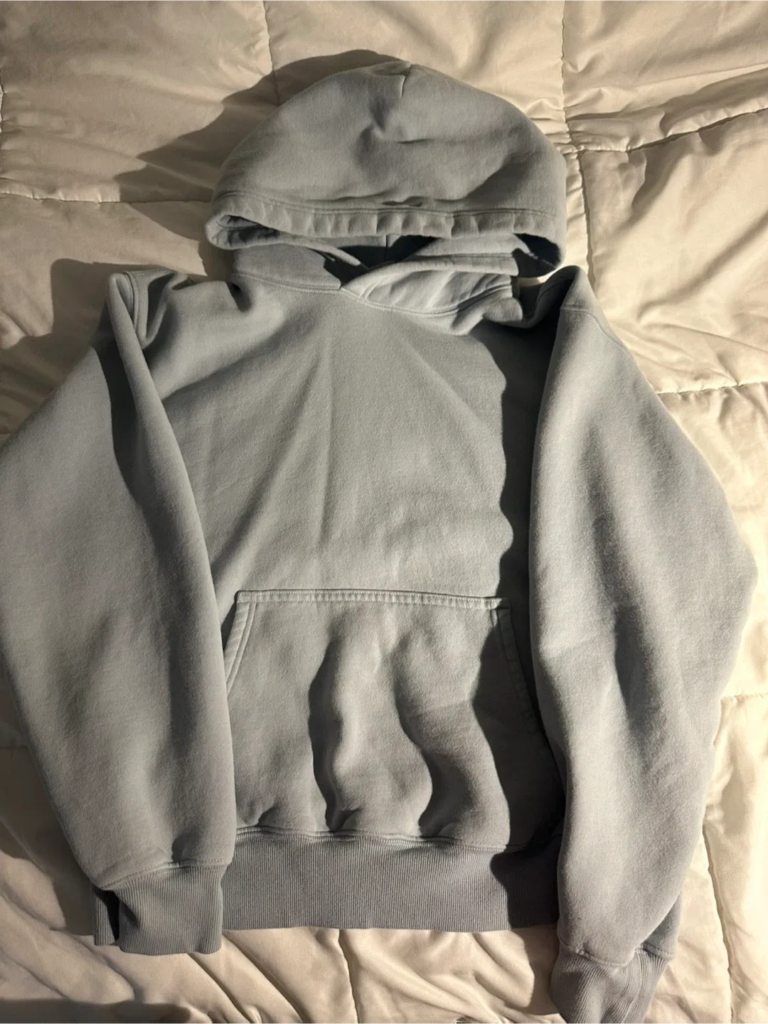 Aritzia Sweatfleece Perfect Fit Hoodie - Blue