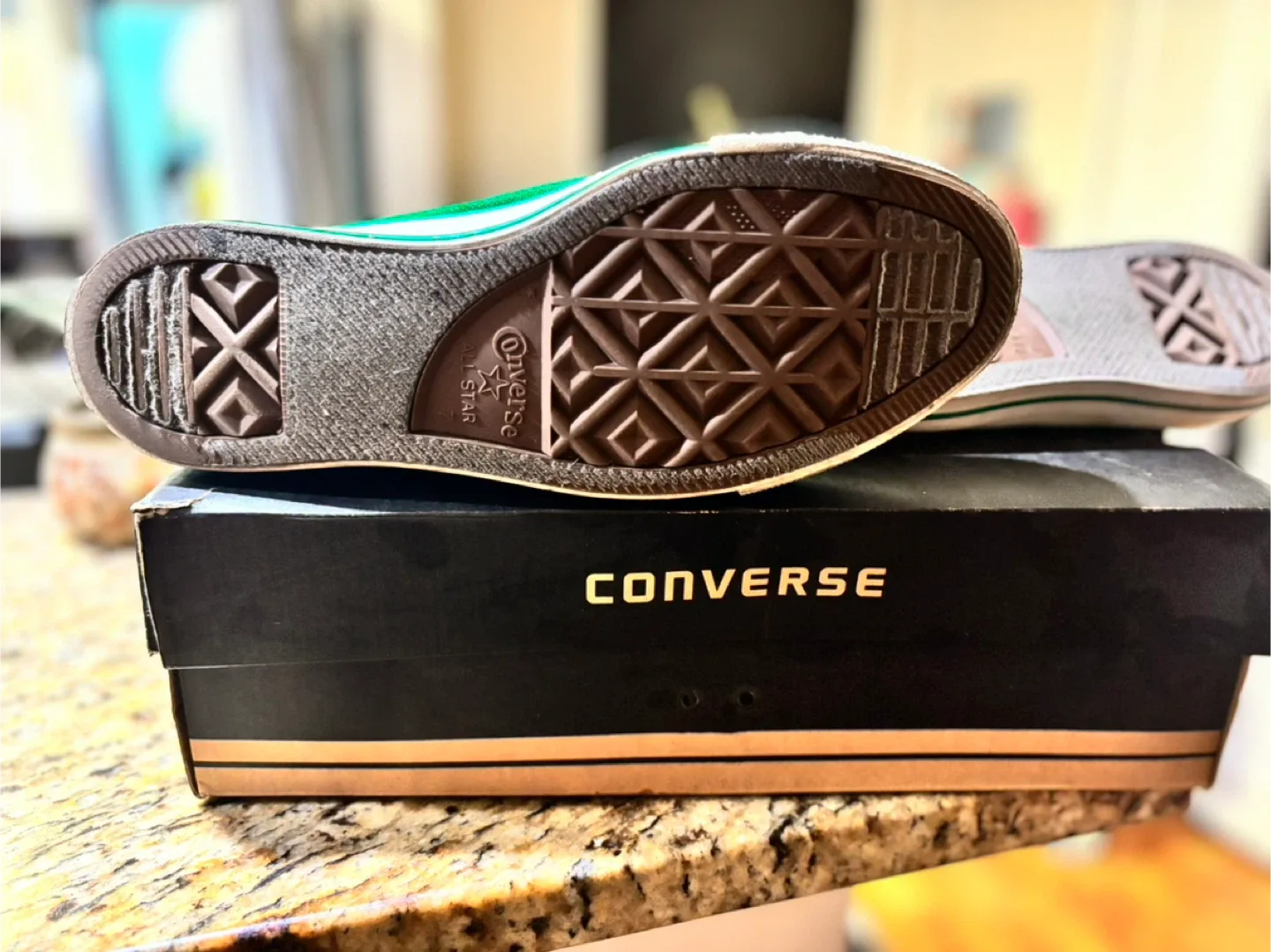 Converse Chuck Taylor All Star Hi Green, Men's 7 image indicator(3)