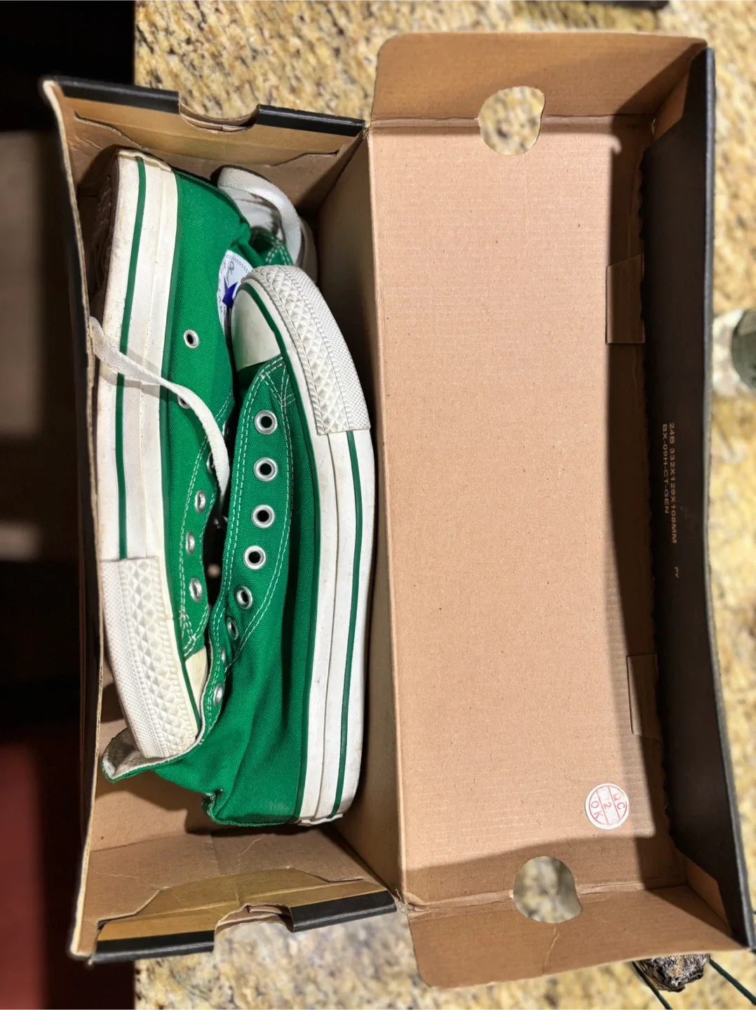 Converse Chuck Taylor All Star Hi Green, Men's 7 image indicator(6)
