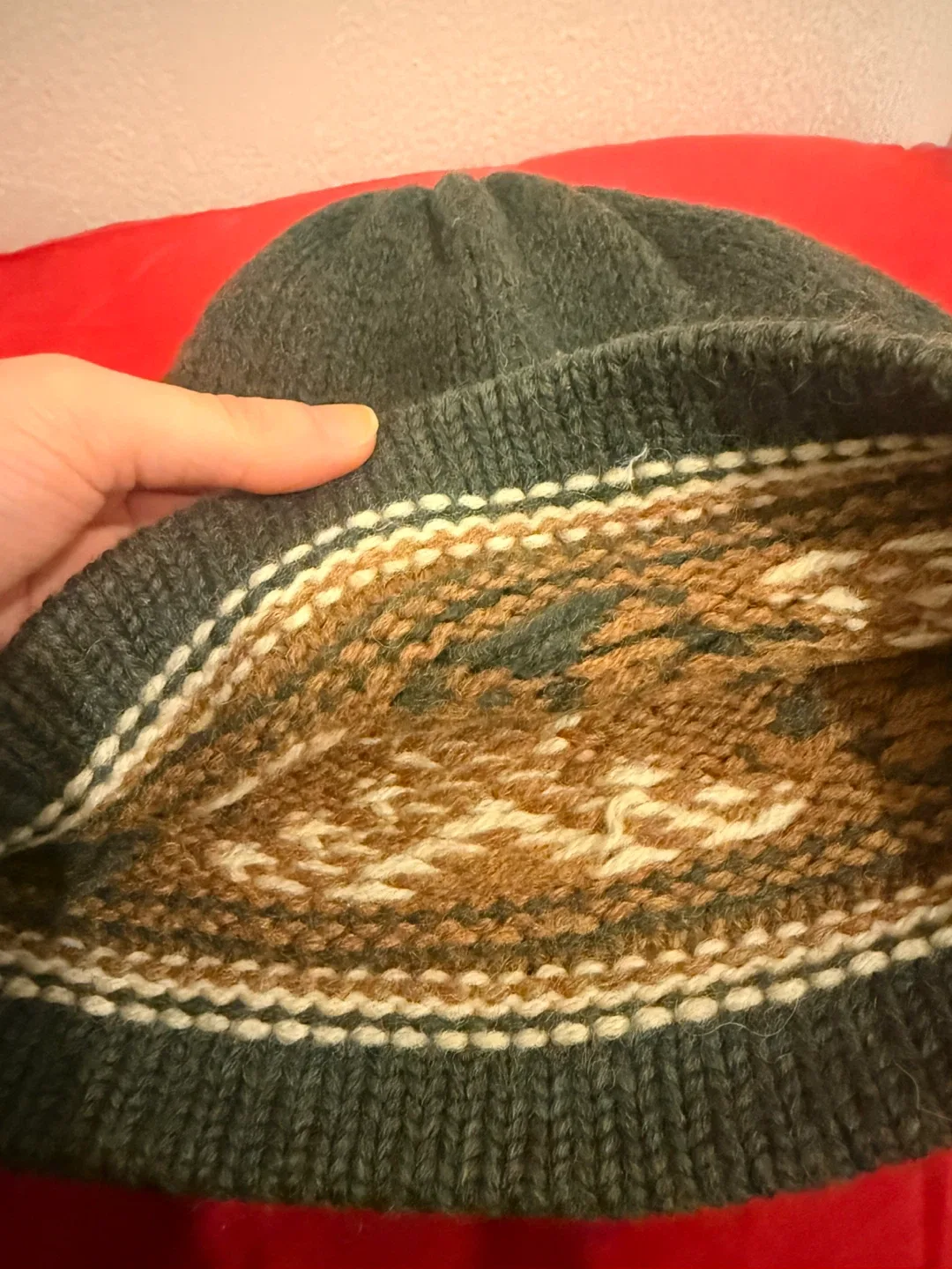 Handmade Wool hat Unisex image indicator(2)