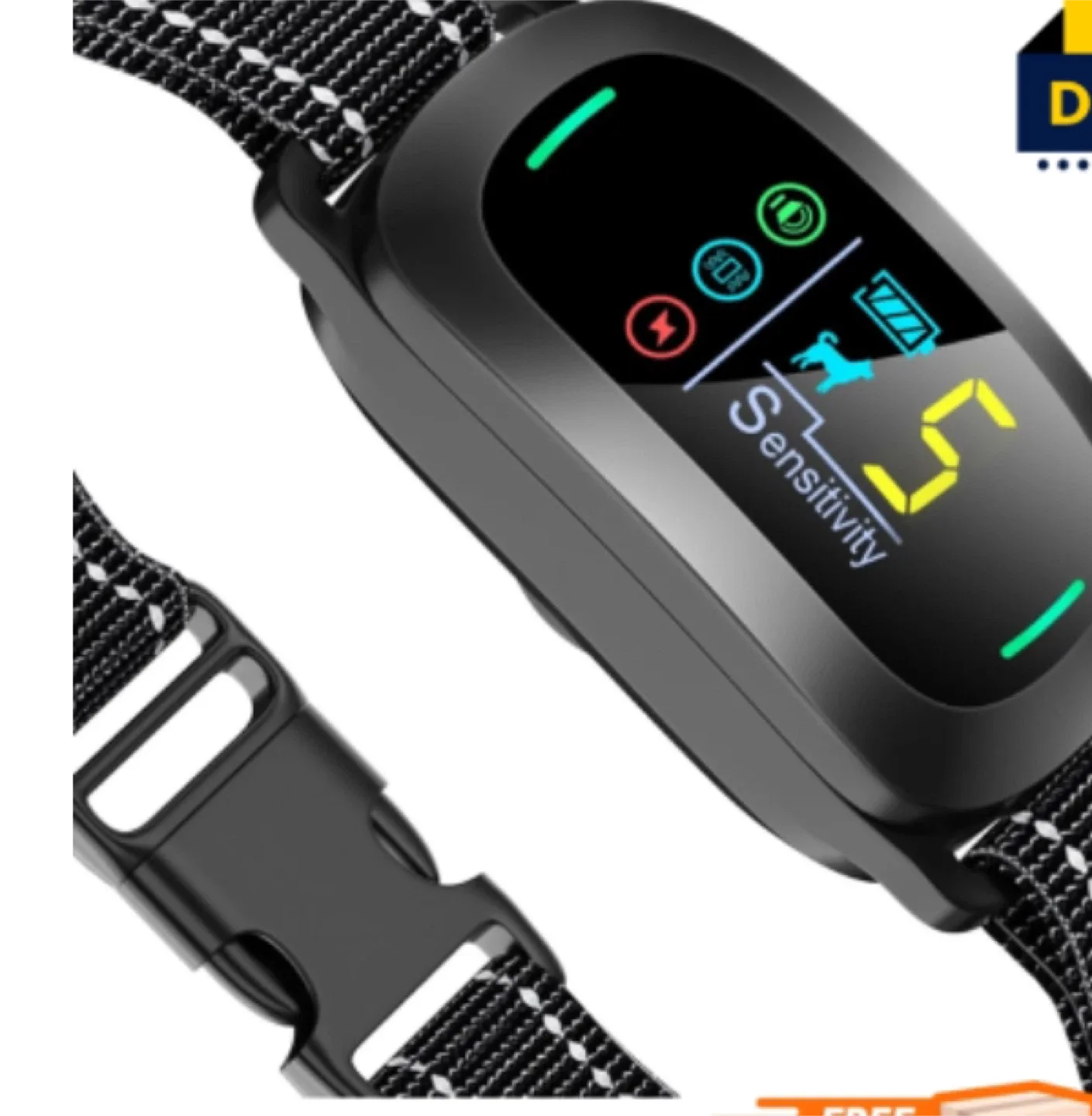 BibyDor Smart Dog Bark Control Collar image indicator(4)