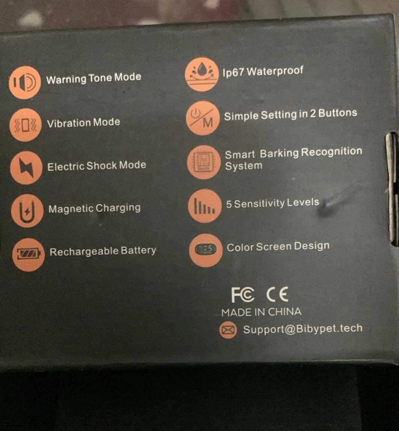 BibyDor Smart Dog Bark Control Collar image indicator(3)