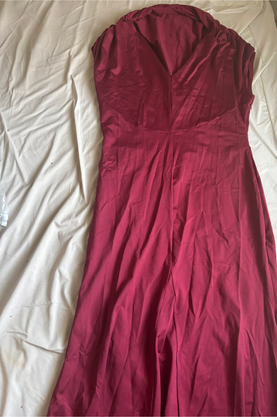 Burgundy Dress