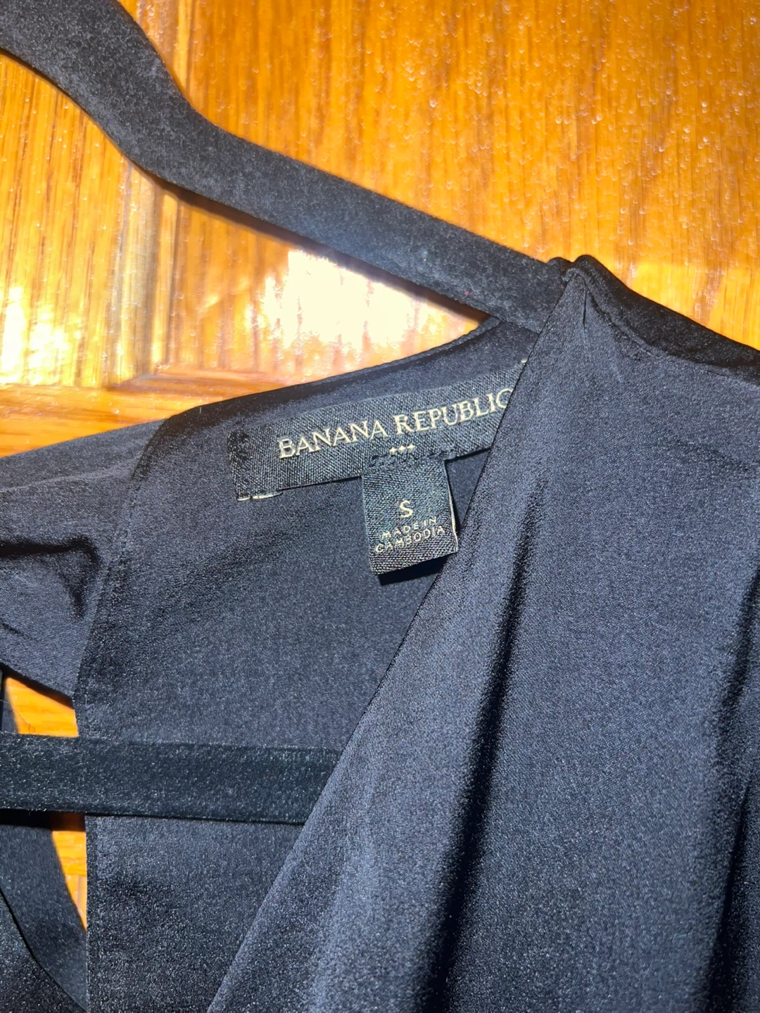 Women’s Banana Republic Black Blouse - Size S - photo 2