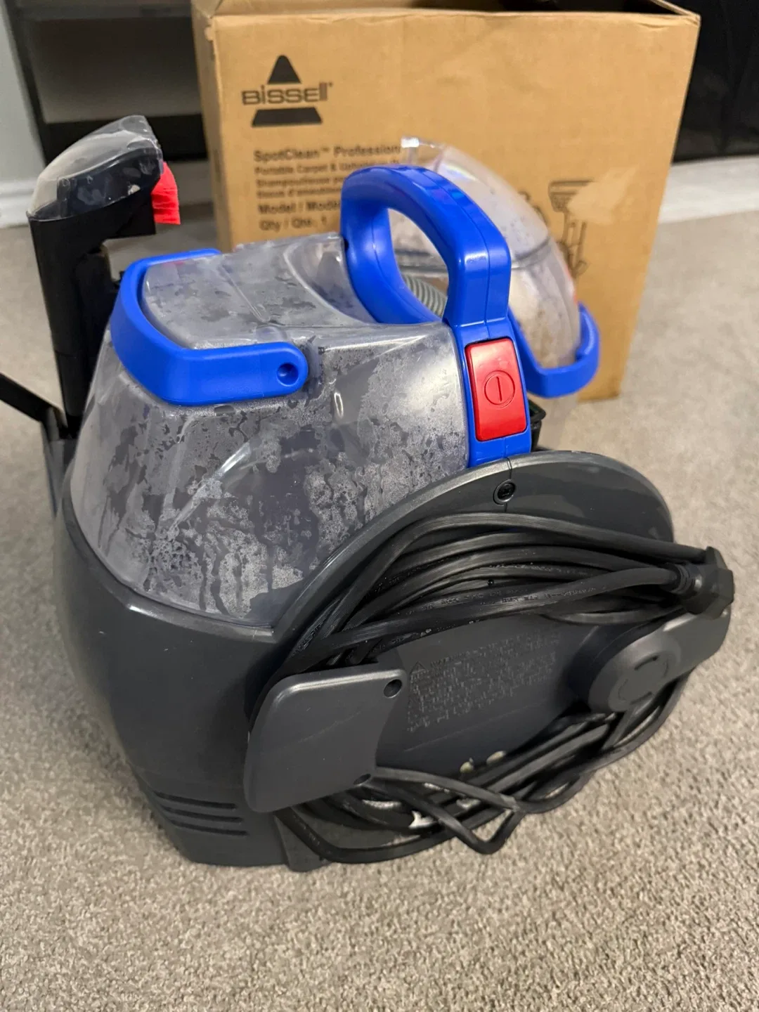 LIKE NEW Bissell Upholstery Spot Cleaner image indicator(5)