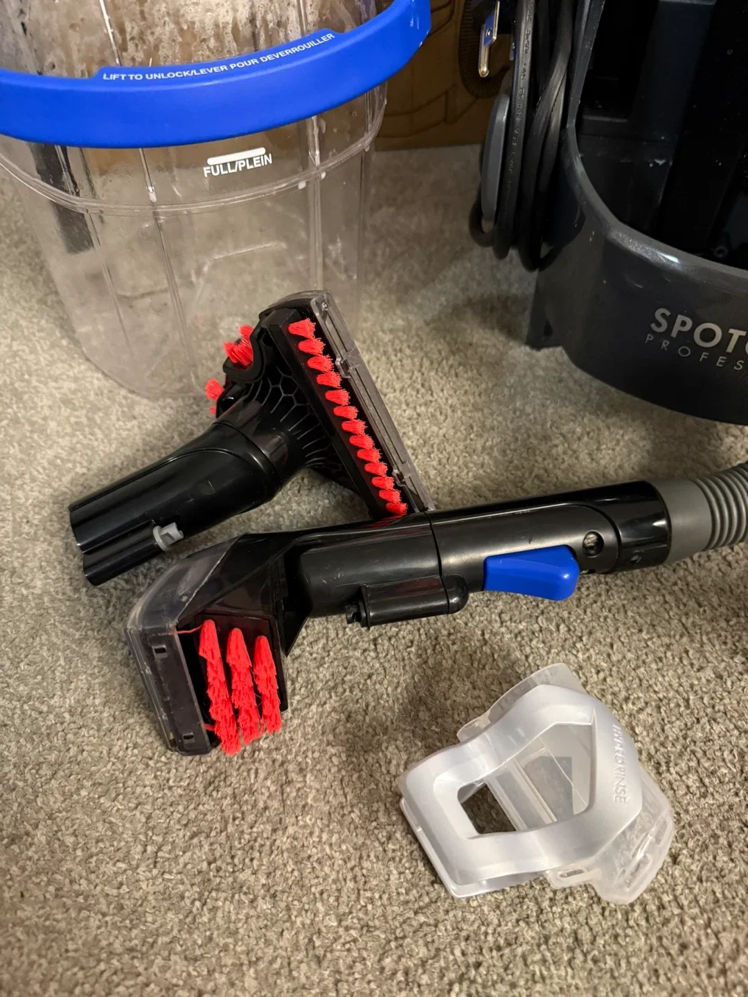 LIKE NEW Bissell Upholstery Spot Cleaner image indicator(2)