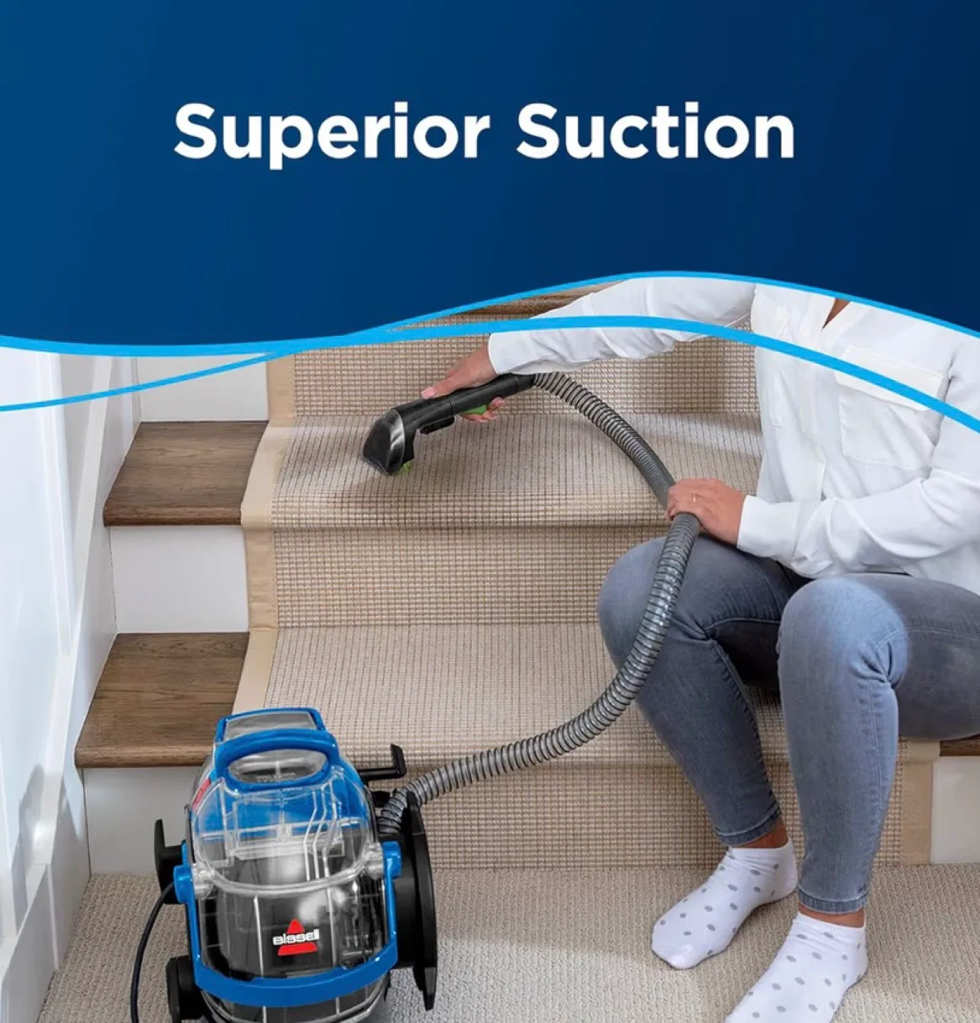 LIKE NEW Bissell Upholstery Spot Cleaner image indicator(9)