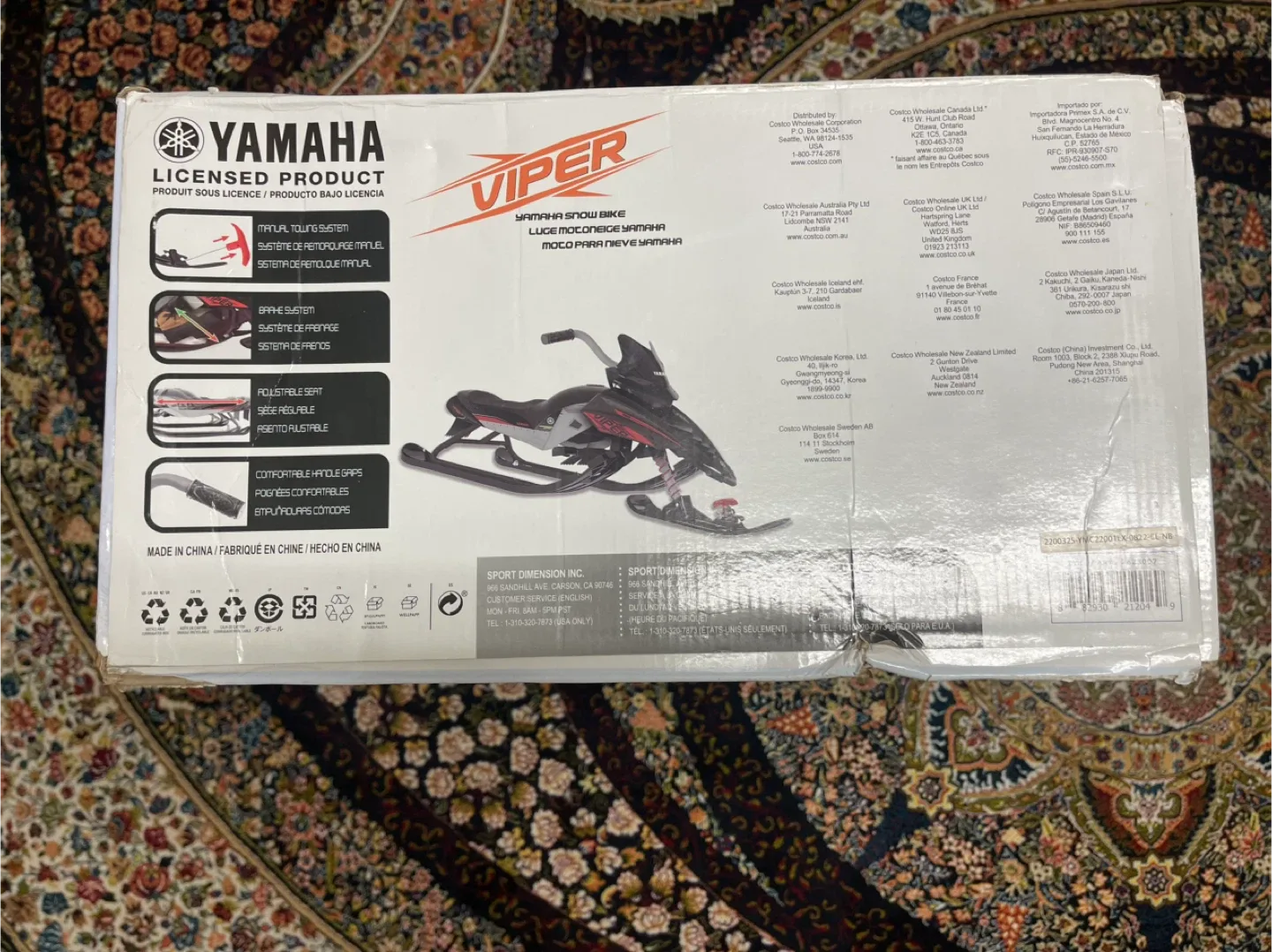 Yamaha Viper Snow Bike - New in Box! image indicator(4)