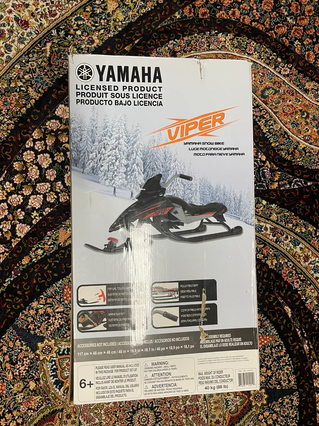 Yamaha Viper Snow Bike - New in Box! image indicator(3)