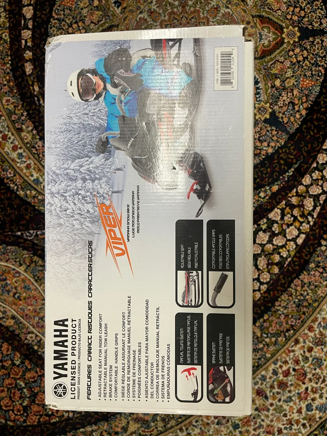 Yamaha Viper Snow Bike - New in Box! image indicator(2)