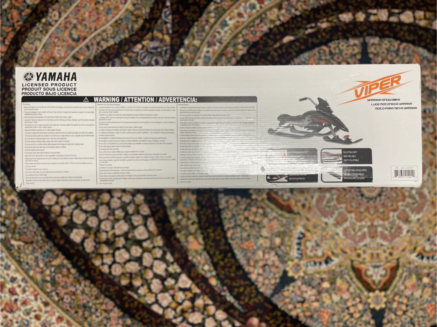 Yamaha Viper Snow Bike - New in Box! image indicator(7)