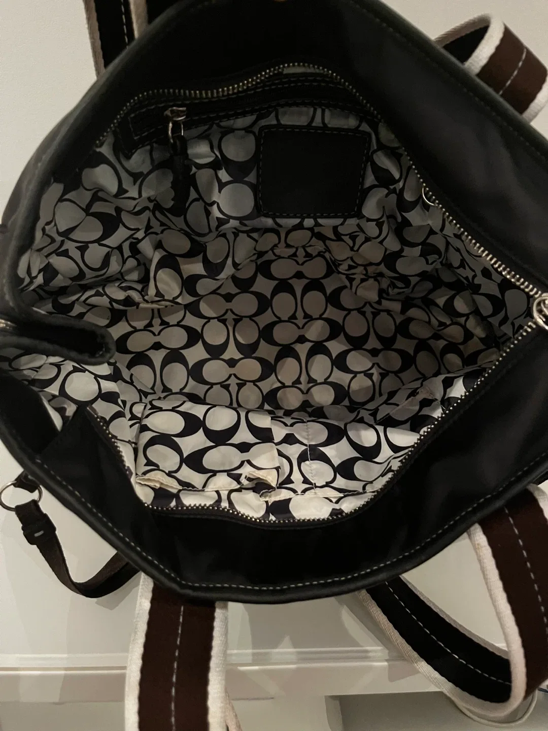 Coach Black Tote Bag