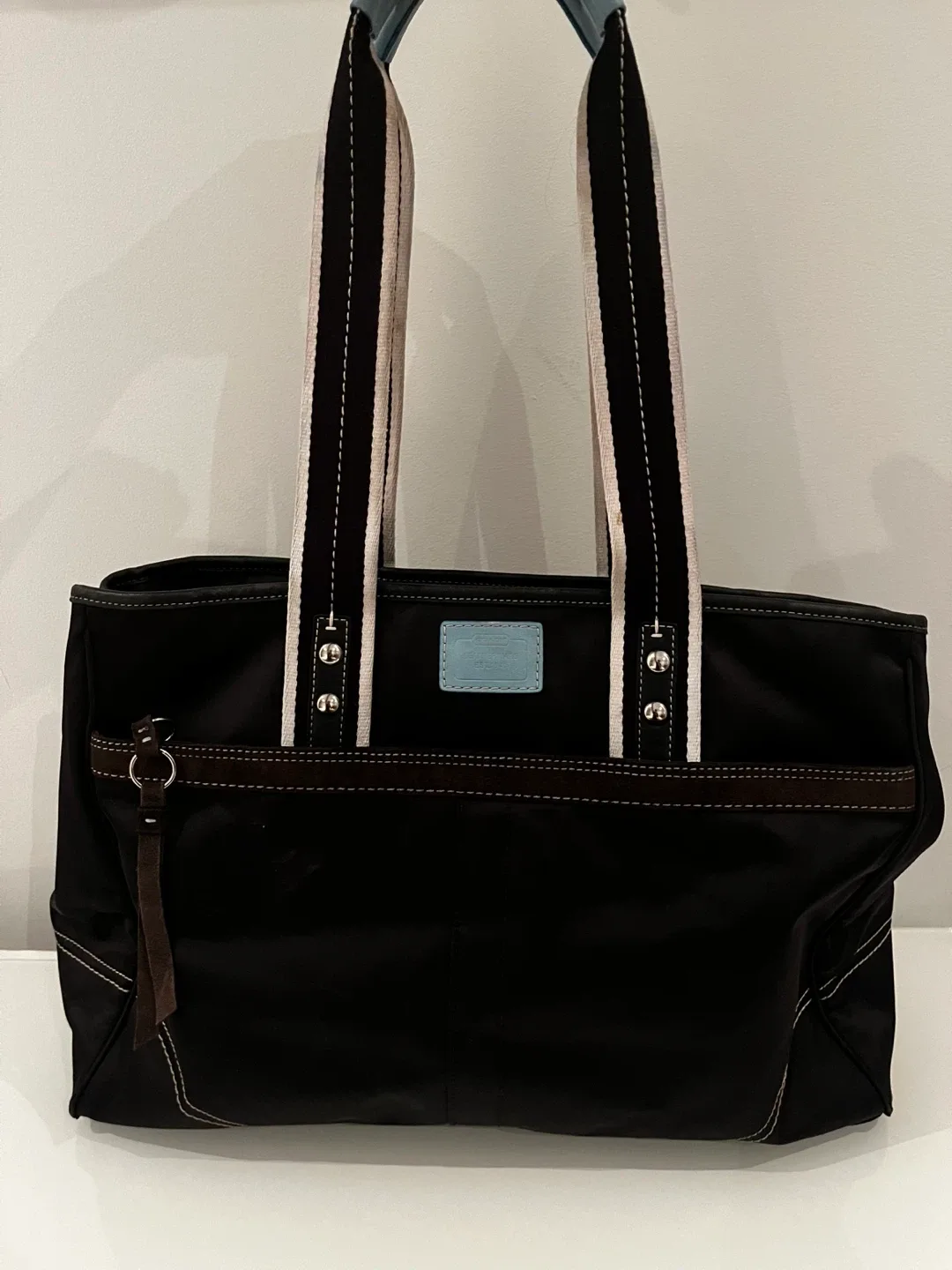 Coach Black Tote Bag image indicator(2)