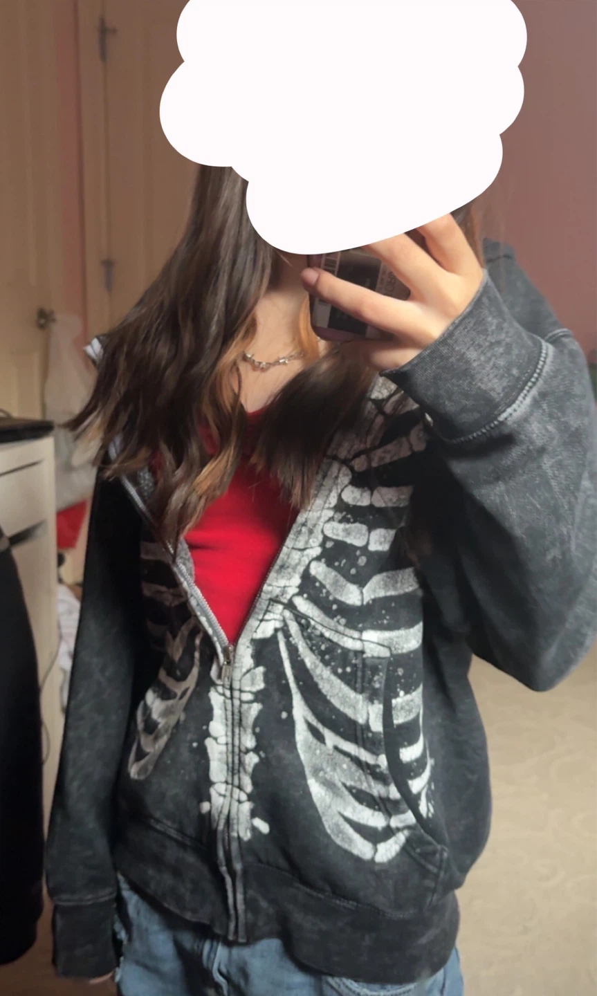 Hot Topic Skeleton Hoodie - photo 2