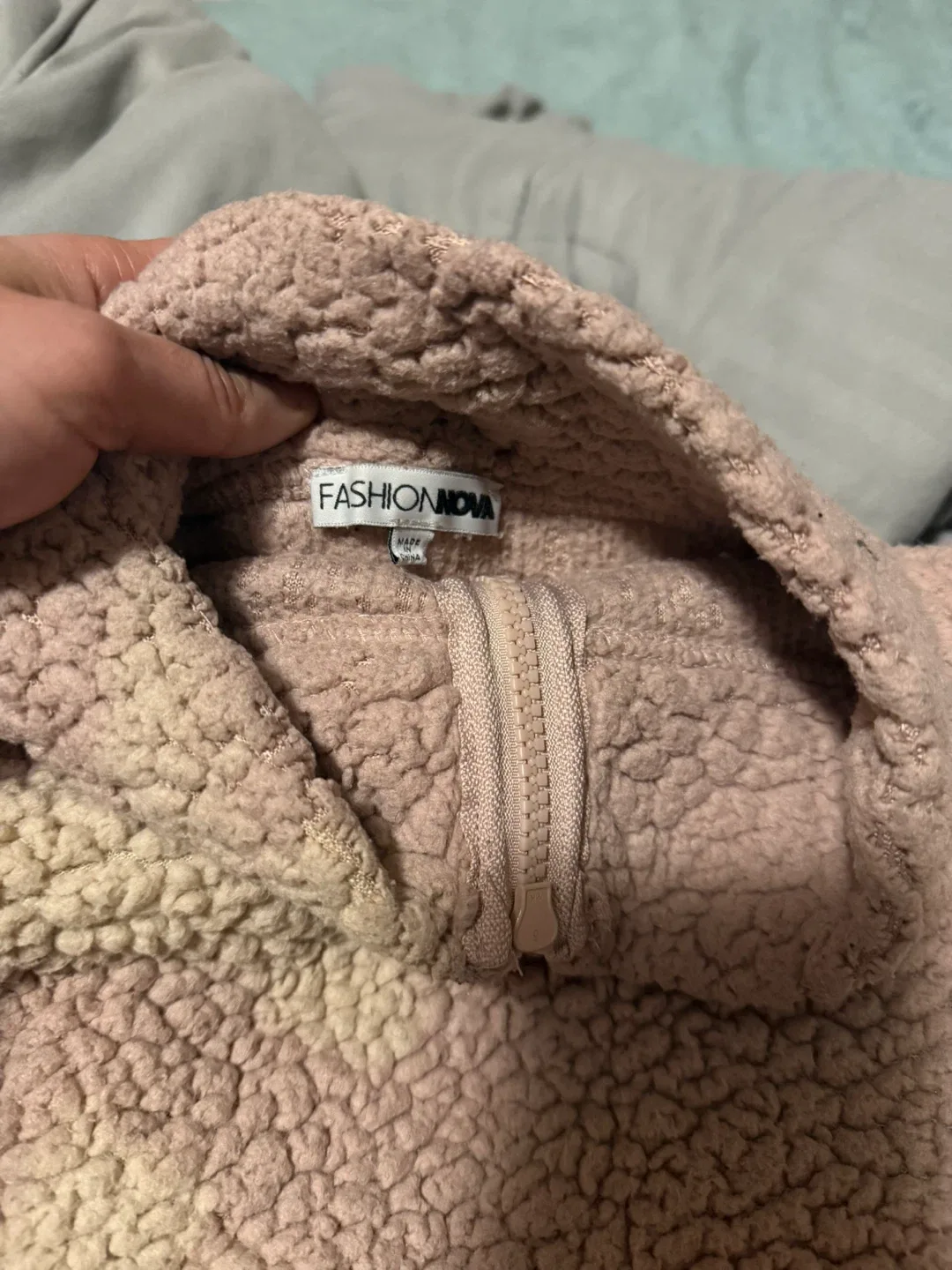 Fashion Nova Pink Sherpa Set image indicator(4)