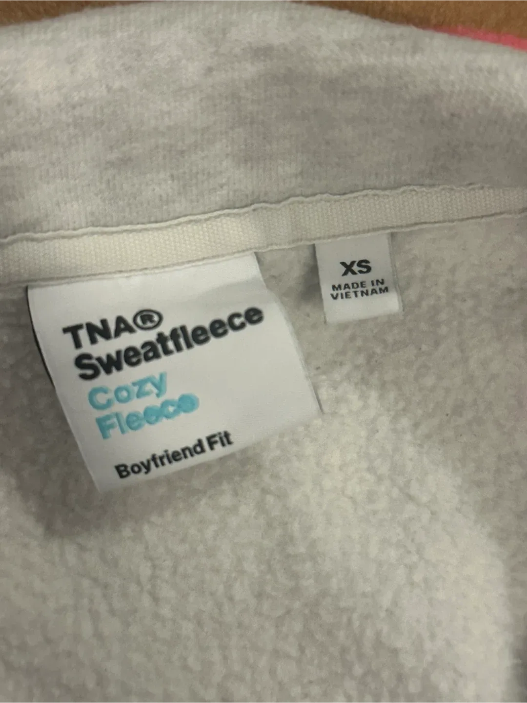 TNA Sweatfleece Cozy Fleece XS image indicator(2)
