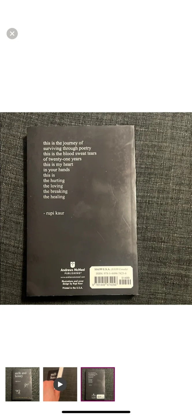 Milk and Honey by Rupi Kaur image indicator(2)