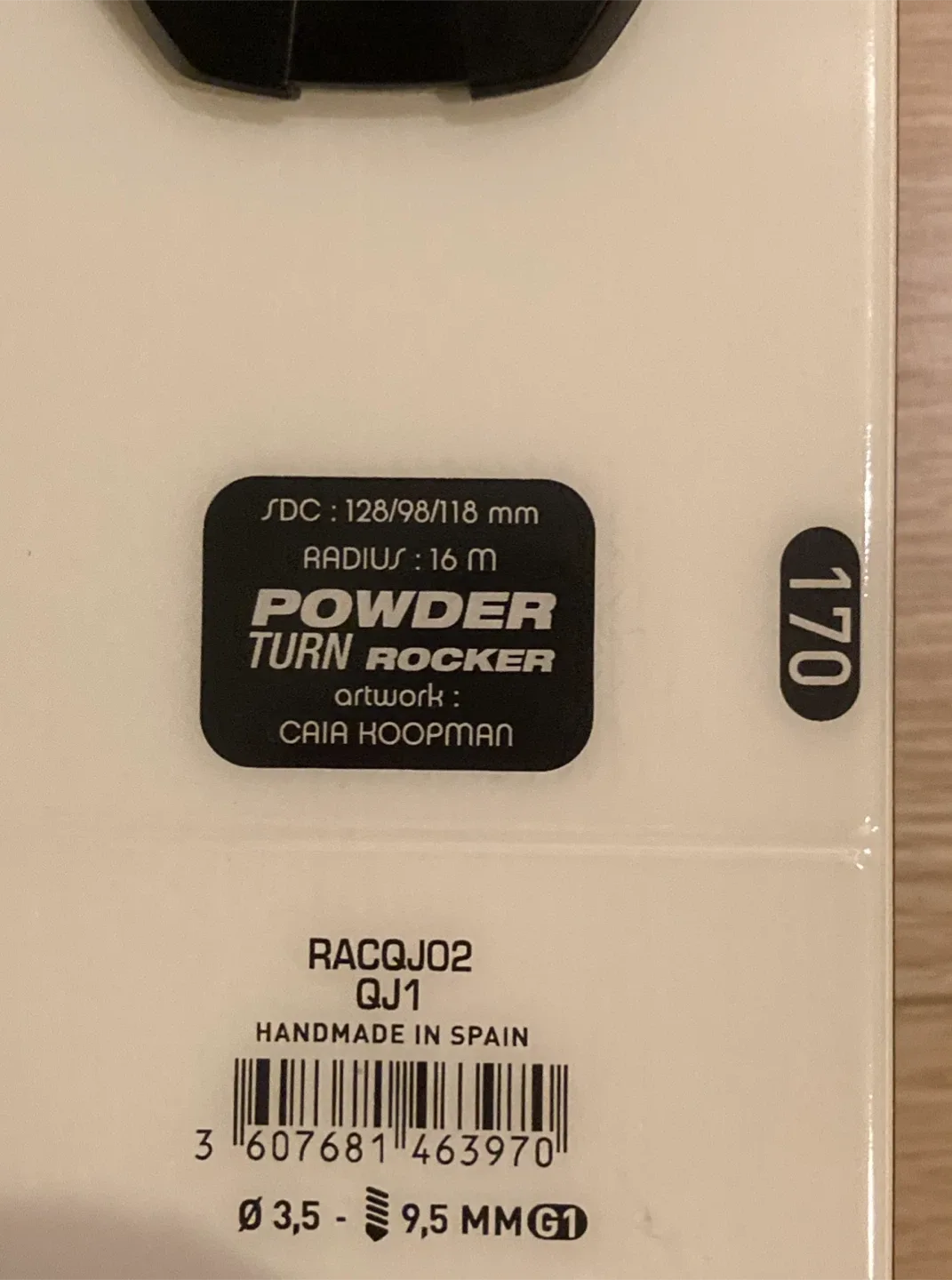 Rossignol Saffron 7 Skis 170cm with K2 Poles image indicator(4)