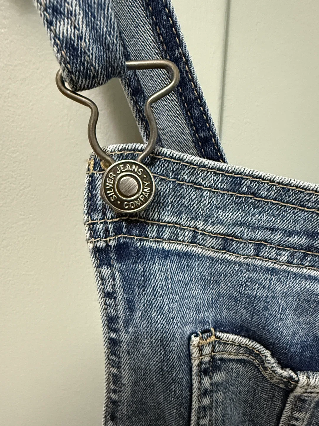 Silver Jeans Co. Denim Overalls image indicator(3)