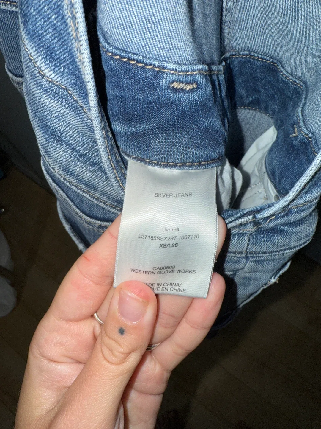 Silver Jeans Co. Denim Overalls image indicator(10)