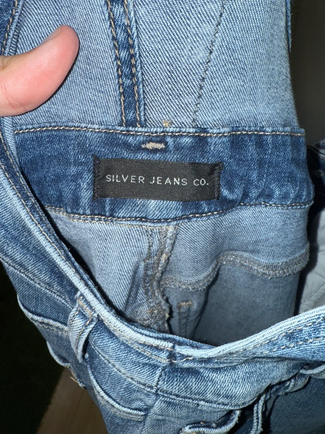 Silver Jeans Co. Denim Overalls image indicator(9)
