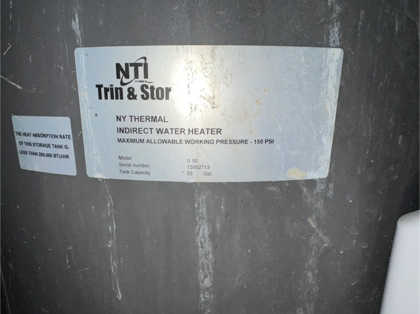 NTI Trin & Stor Indirect Water Heater image indicator(3)