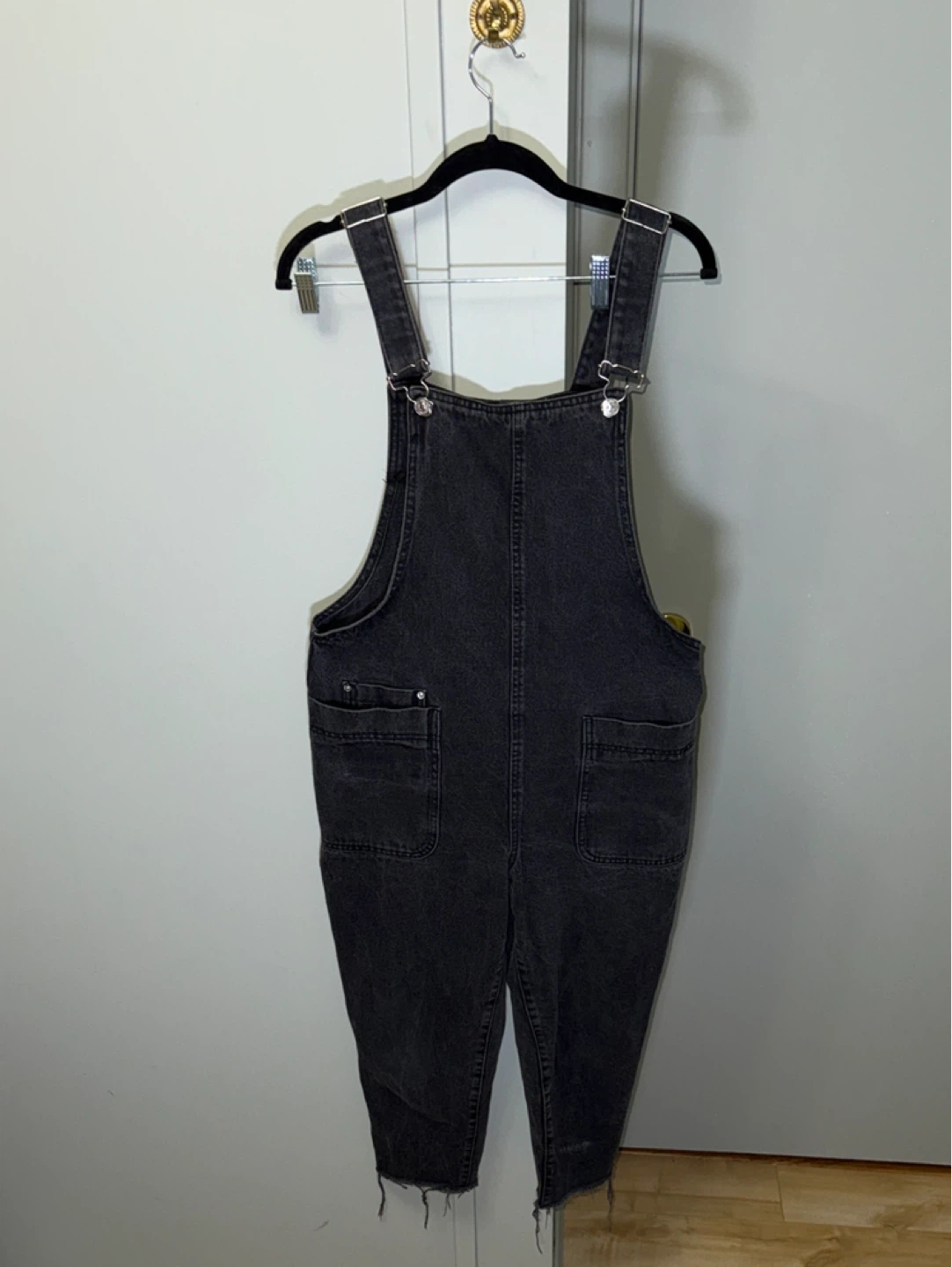 Zara Denim Overalls - Size Small - photo 3