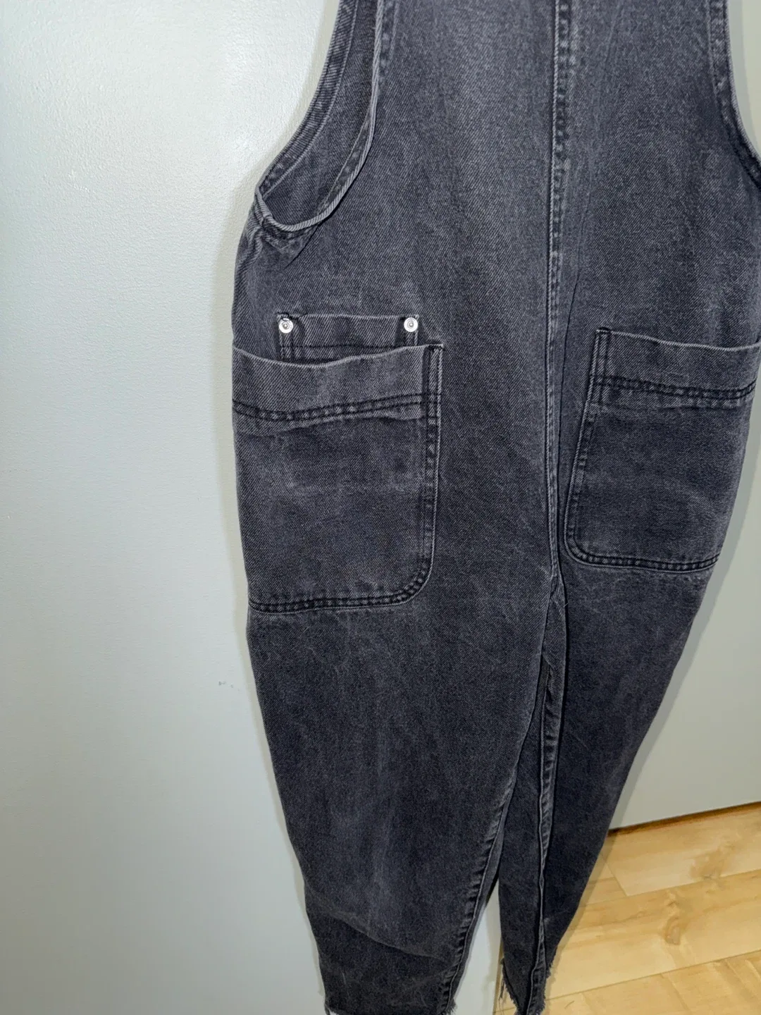 Zara Denim Overalls - Size Small image indicator(4)