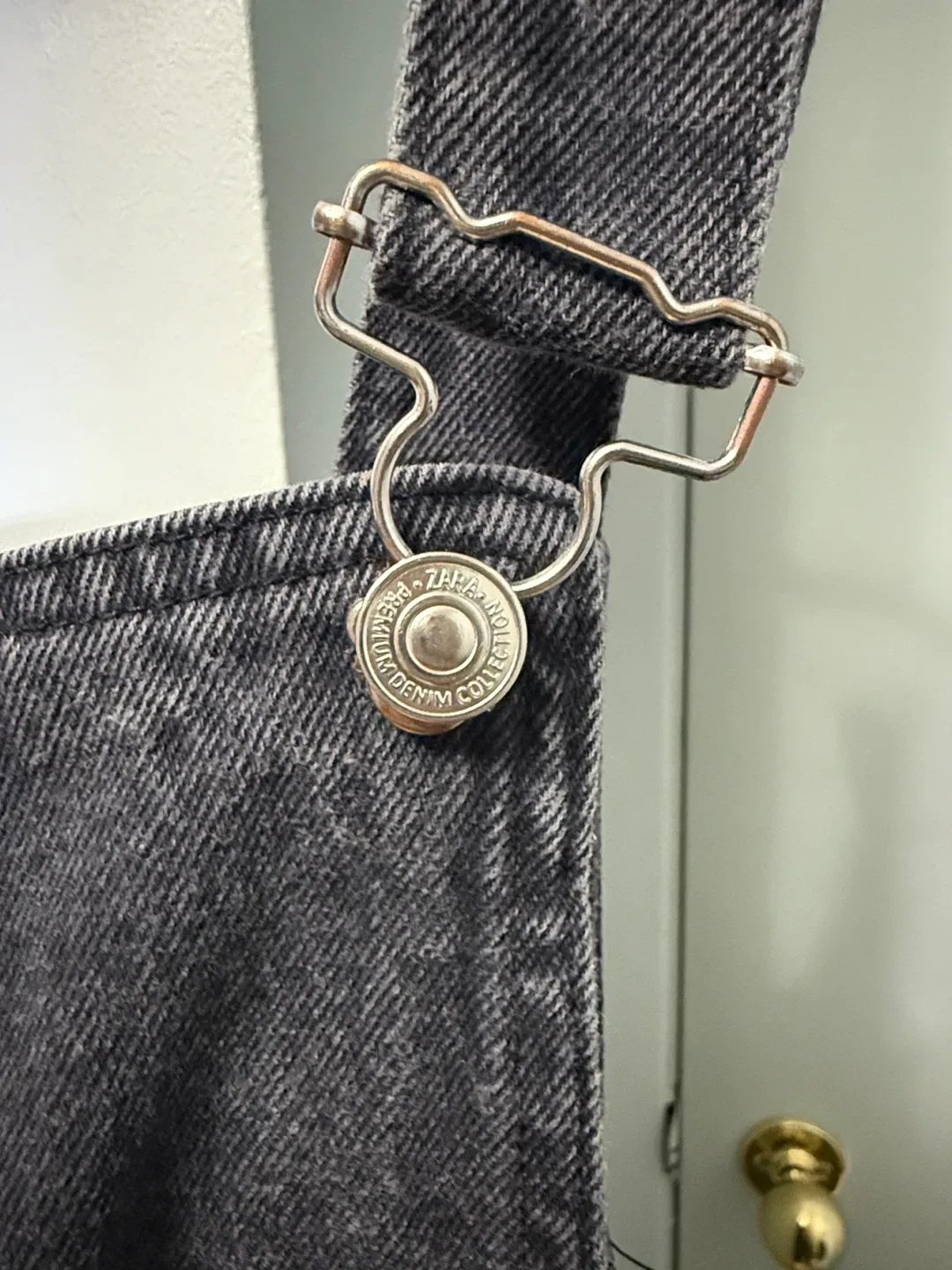 Zara Denim Overalls - Size Small image indicator(6)