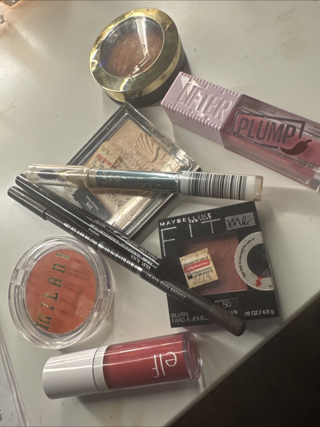 Mixed Makeup Lot: Maybelline, Milani, e.l.f.