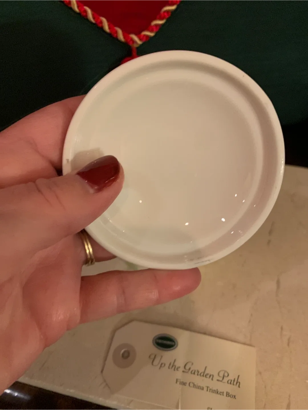 Portmeirion Up the Garden Path Trinket Box image indicator(6)