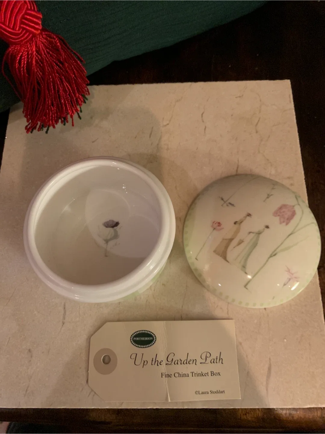 Portmeirion Up the Garden Path Trinket Box image indicator(3)