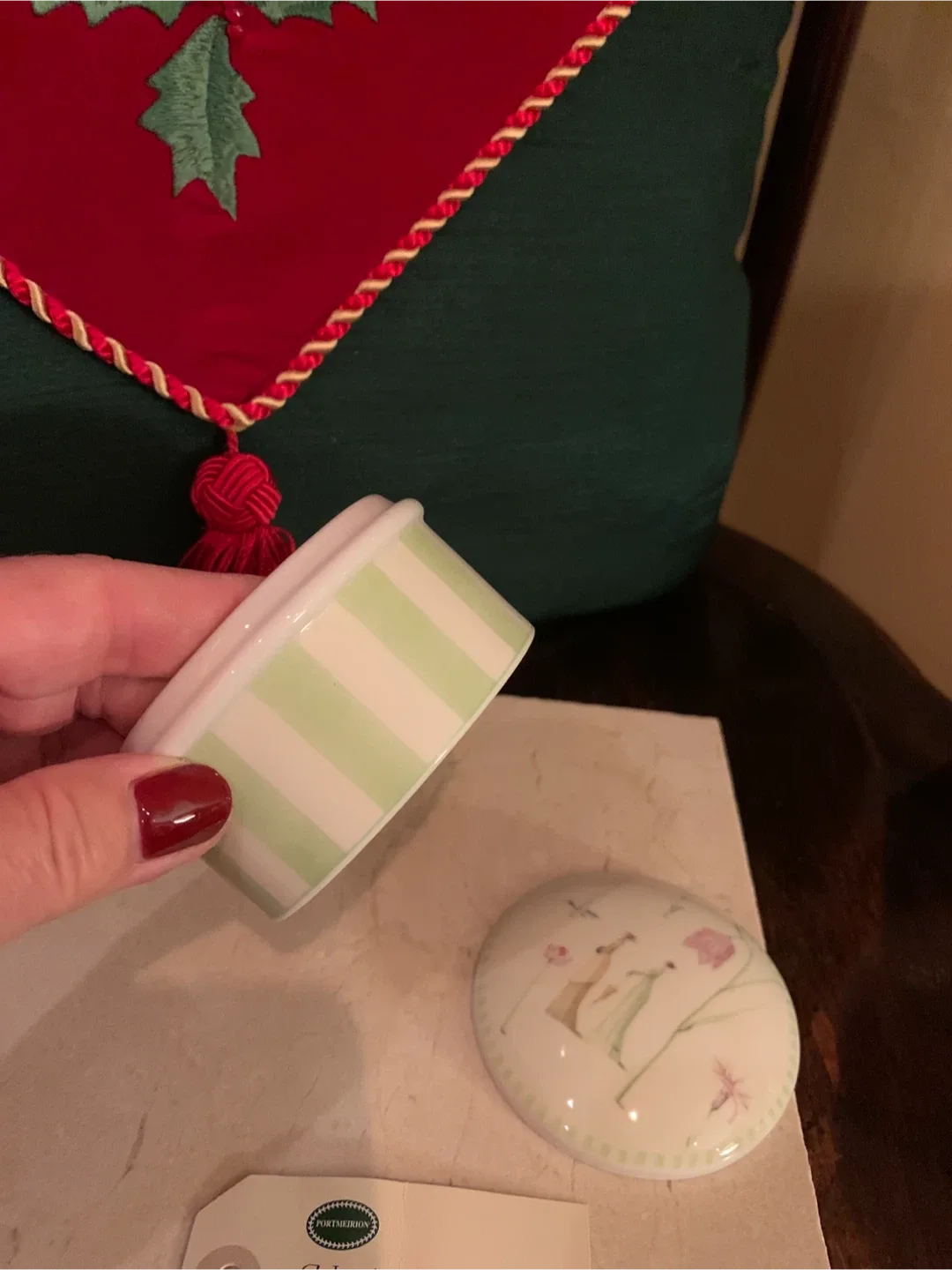 Portmeirion Up the Garden Path Trinket Box image indicator(5)