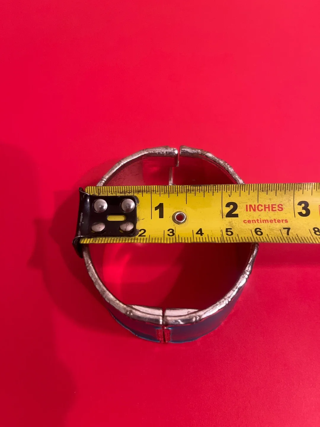 Blue & Silver Bangle Bracelet - 2.25" Diameter image indicator(6)