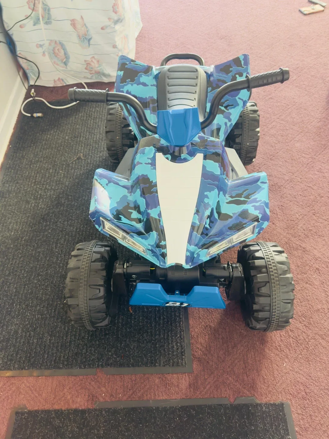Uenjoy 21 Sport Blue Camo Ride-On ATV image indicator(2)