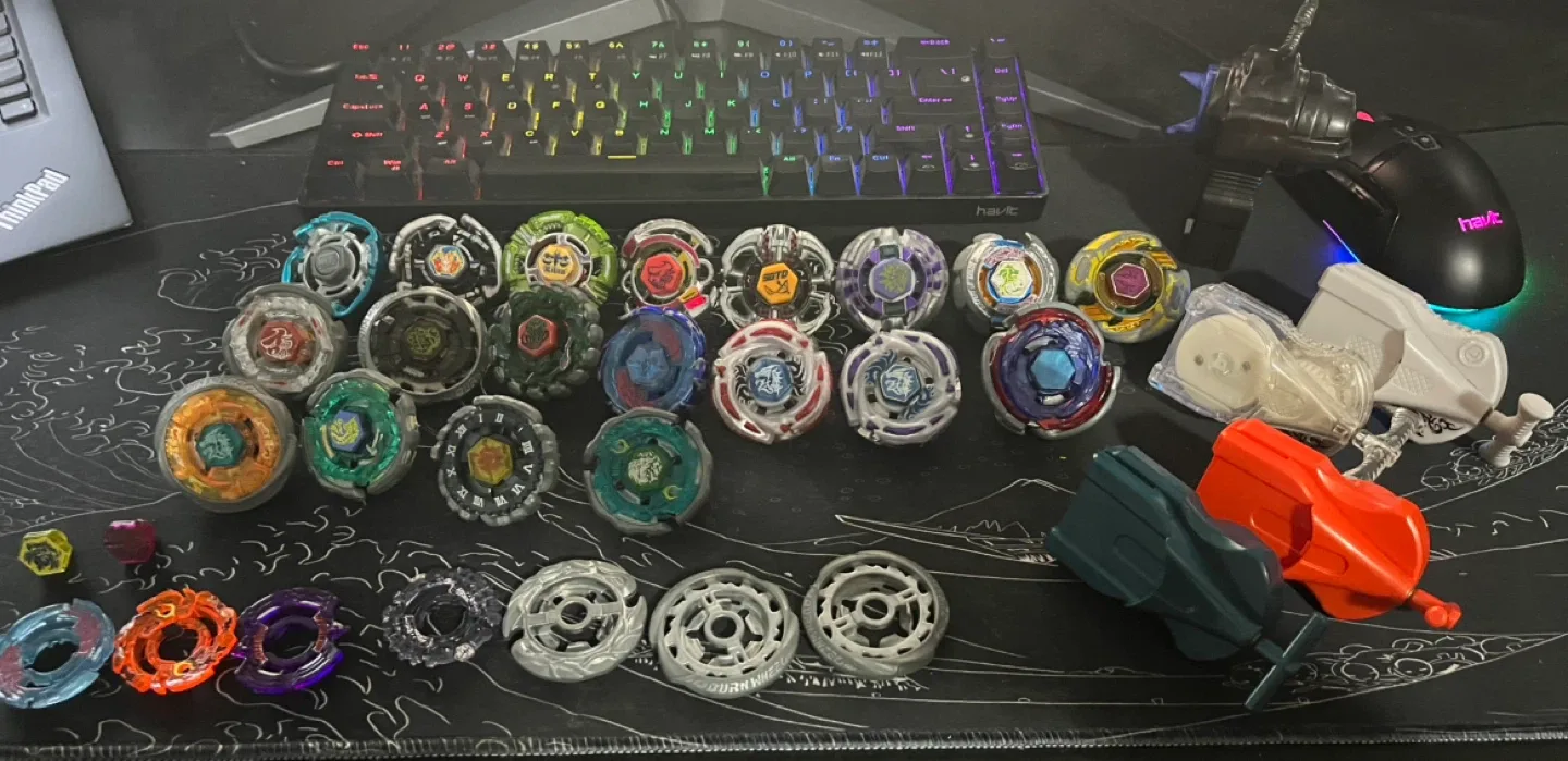 Beyblade Lot - Various Colours image indicator(2)