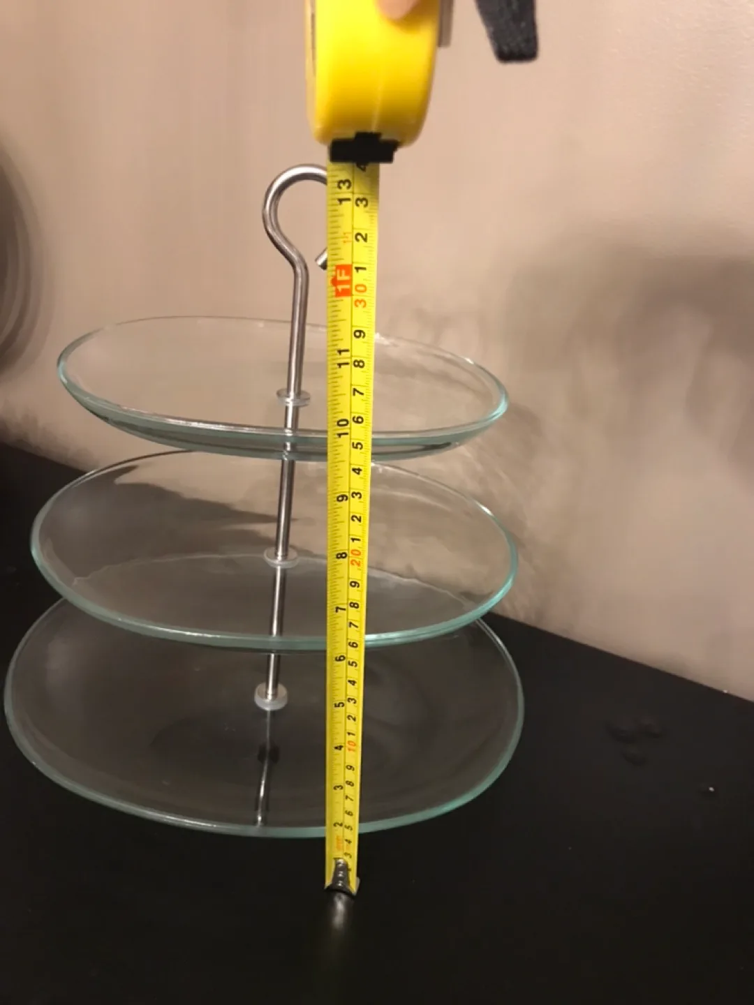 3-Tier Glass Dessert Serving Stand image indicator(2)