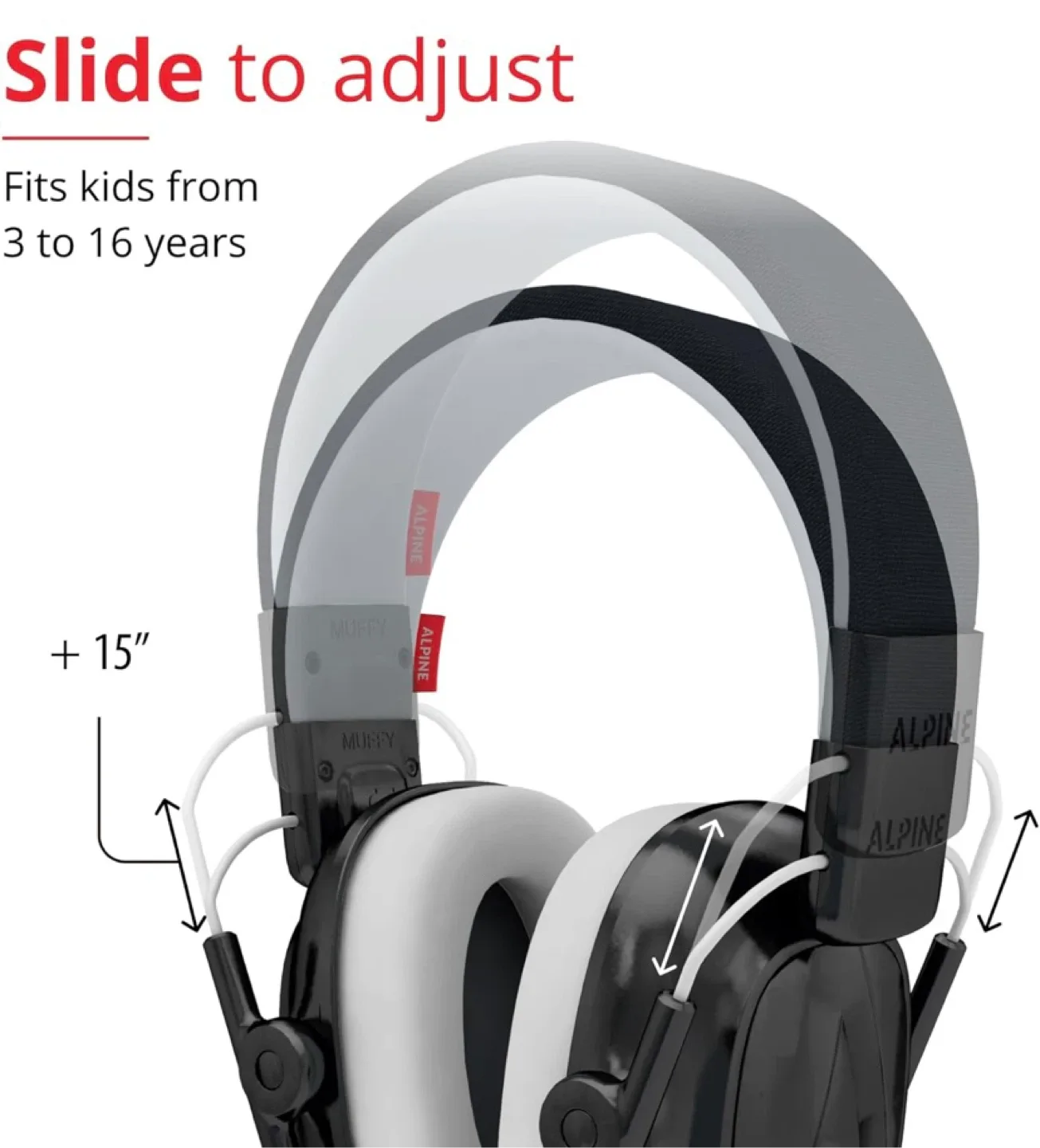 New Alpine Muffy - Noise Cancelling Headphones for Kids image indicator(3)