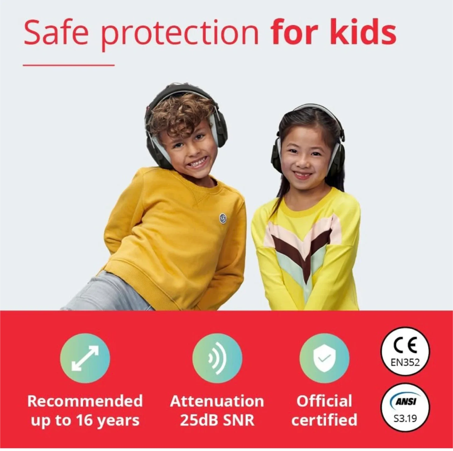 New Alpine Muffy - Noise Cancelling Headphones for Kids image indicator(2)