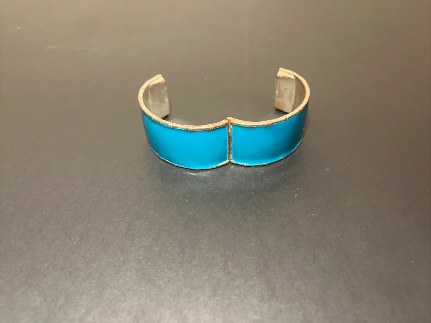 Blue & Silver Bangle Bracelet - 2.25" Diameter image indicator(7)