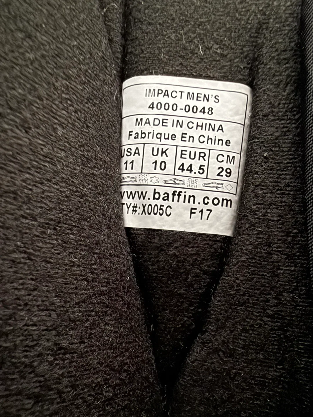 Men’s Baffin impact Winter Boots - size 11 image indicator(6)