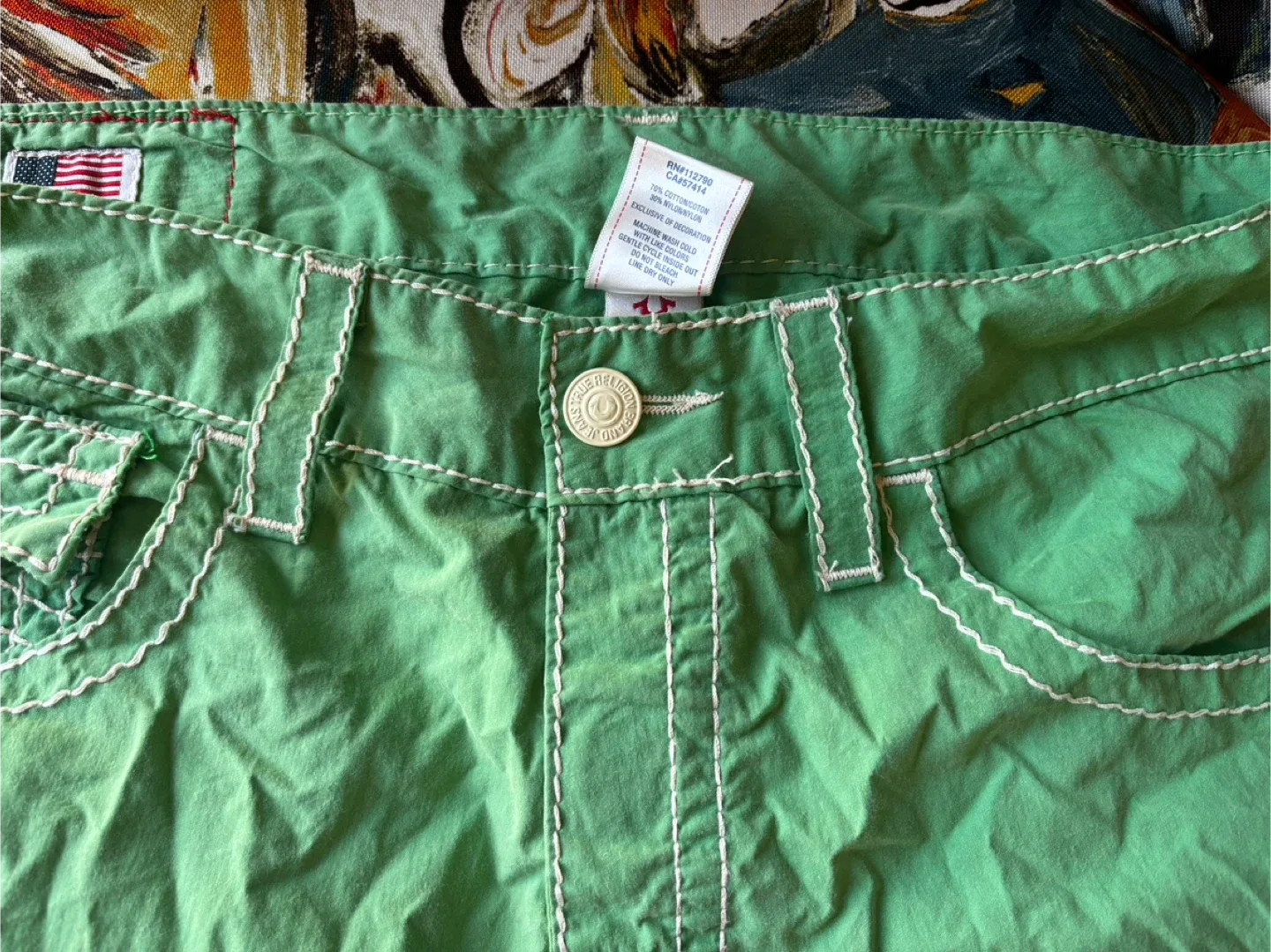 True Religion Green Board Shorts image indicator(5)