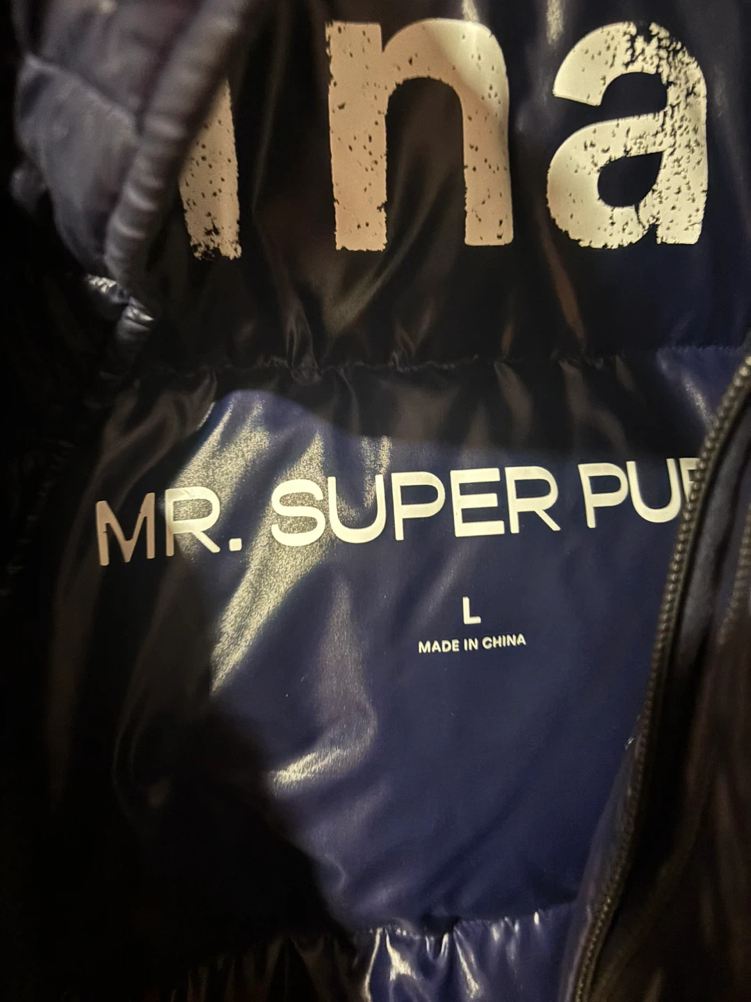 Mr. Super Puff Down Puffer - Size L - photo 2