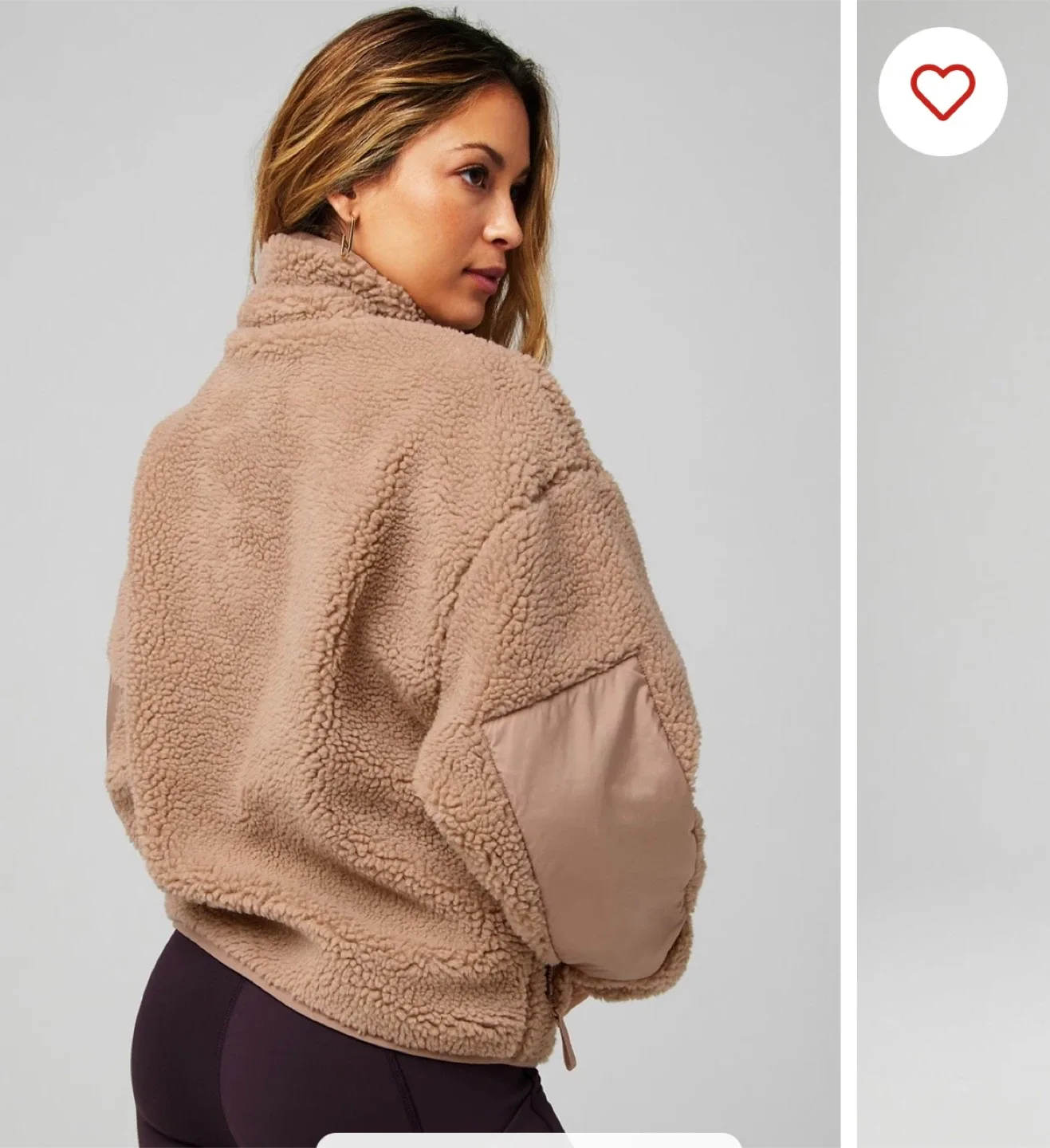 Fabletics Teddy Tahoe Jacket- Size M image indicator(3)