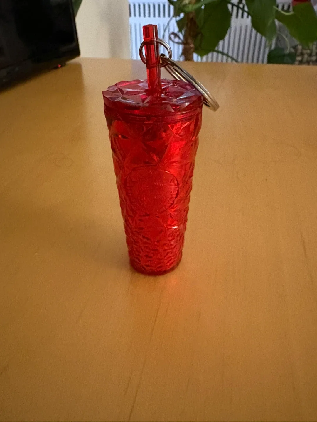 Starbucks Red Cup Keychain