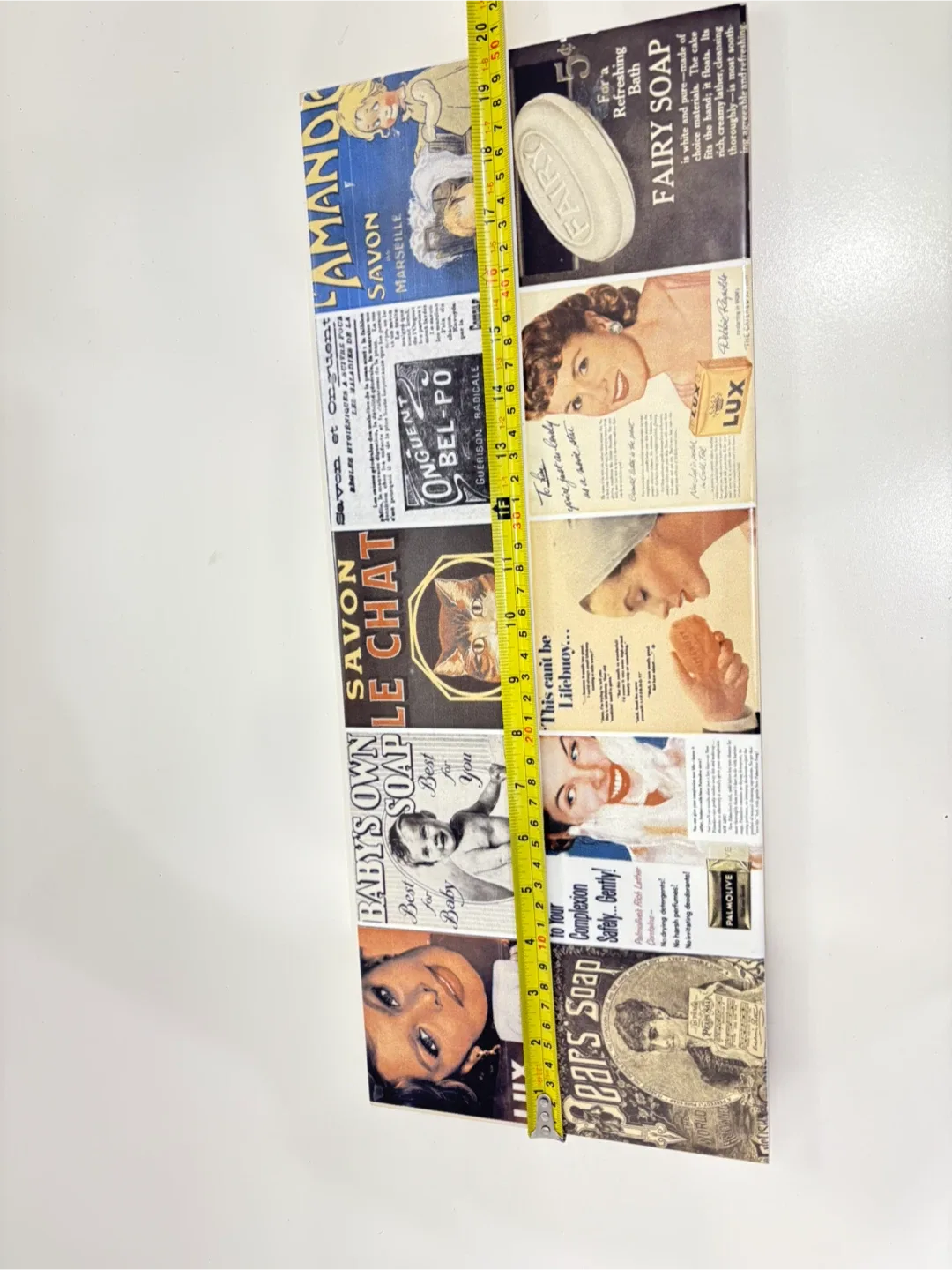 Vintage Soap Ad Collage Wall Art thumbnail