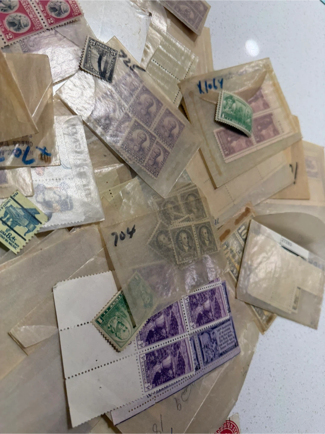 Vintage US Postage Stamps Collection - photo 2