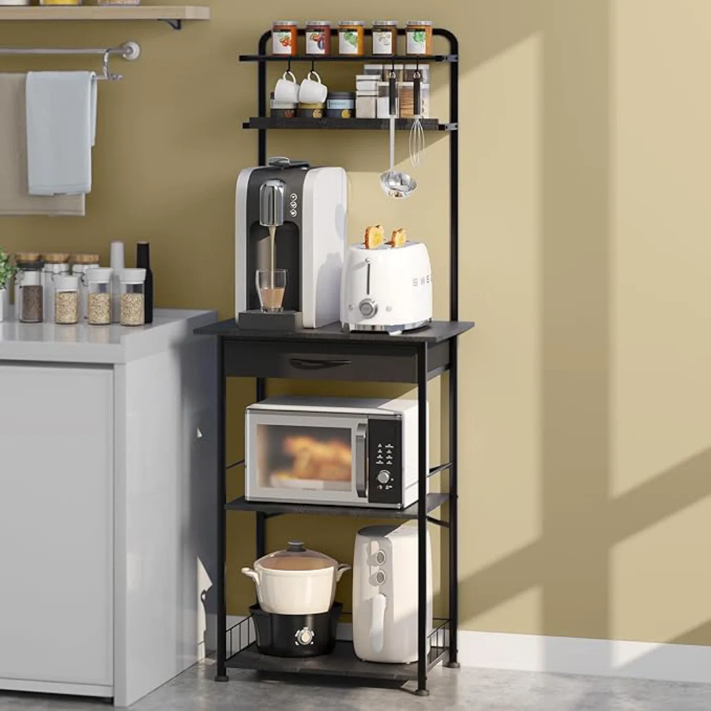 Homsrout Coffee Bar Station - Black thumbnail